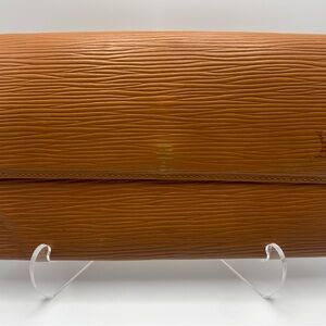 Louis Vuitton Epi Tan Leathe Porte Tresor Trifold Wallet